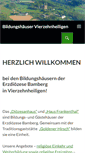 Mobile Screenshot of bildungshaeuser-vierzehnheiligen.de